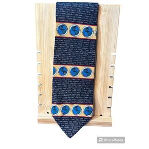 Vicky Davis “the net” vintage silk tie - computer IT